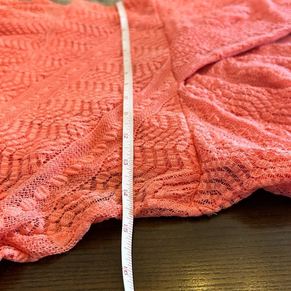 Rabbit Rabbit Rabbit | Peach Asymmetrical Dress | Size 10P - Picture 10 of 10